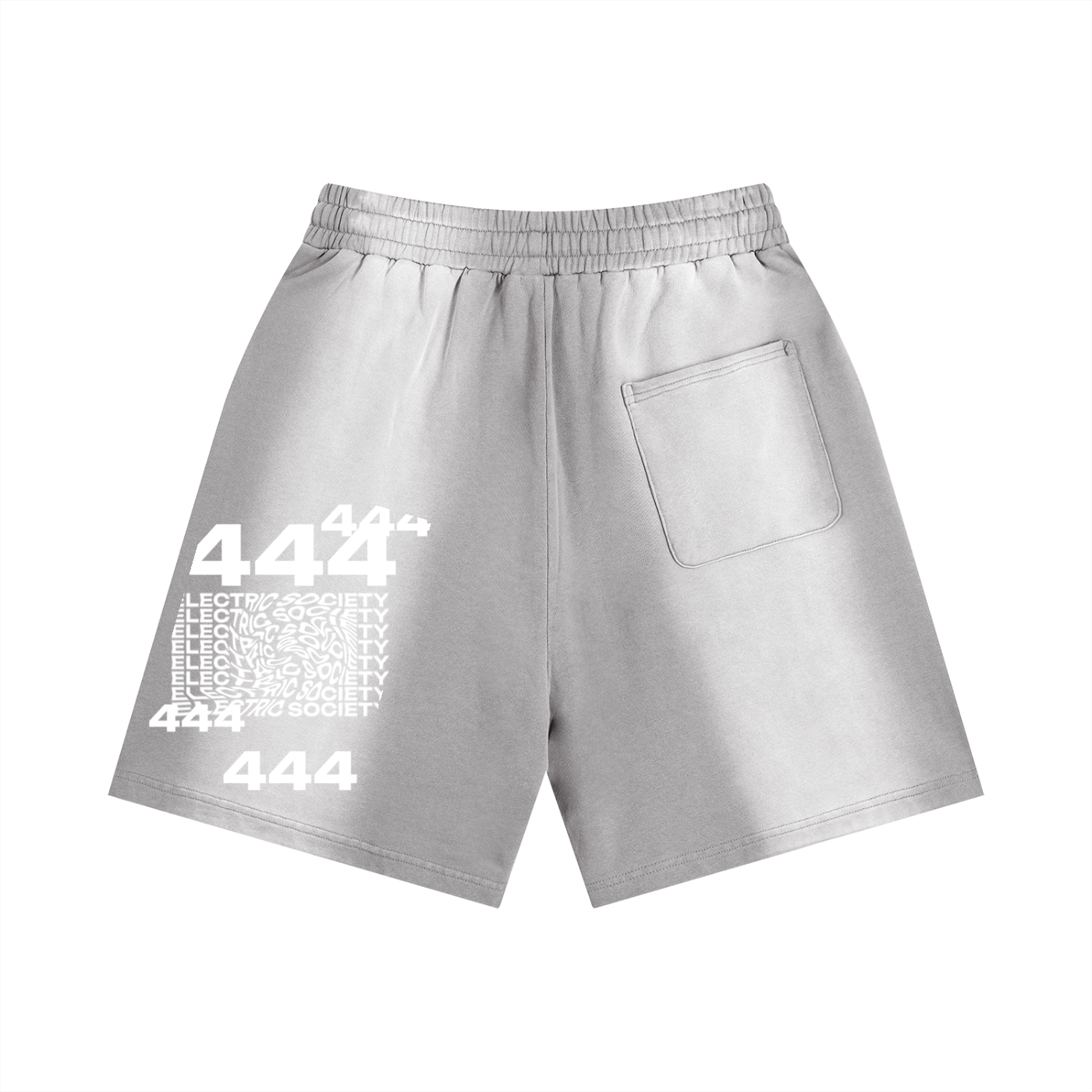 Angel Frequency Unisex Distressed Shorts