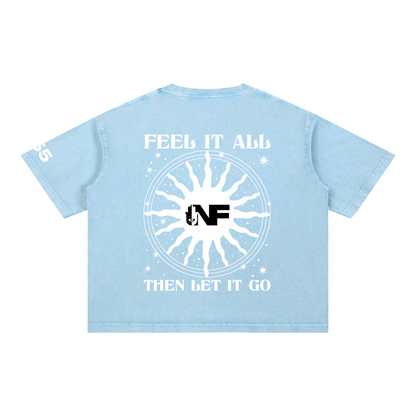 Mineral Wash Boxy Cotton T-Shirt