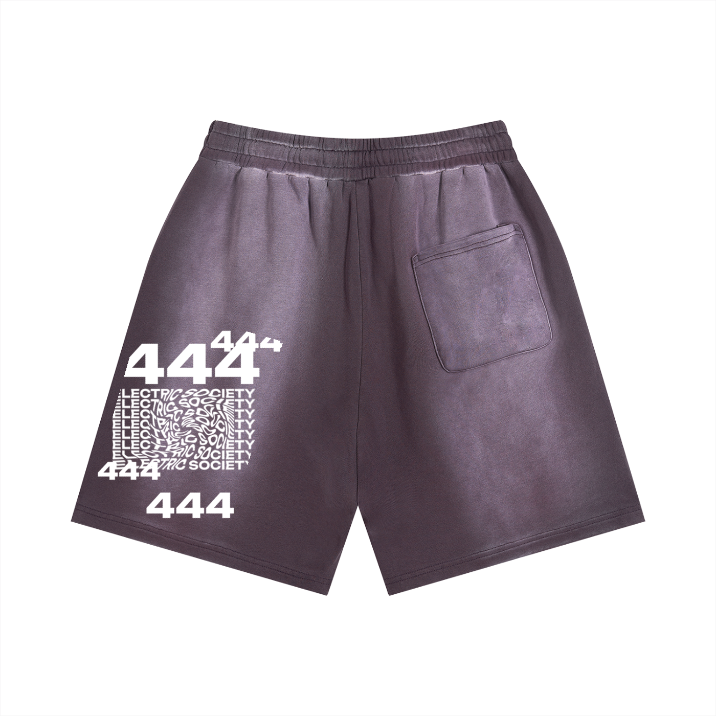 Angel Frequency Unisex Distressed Shorts