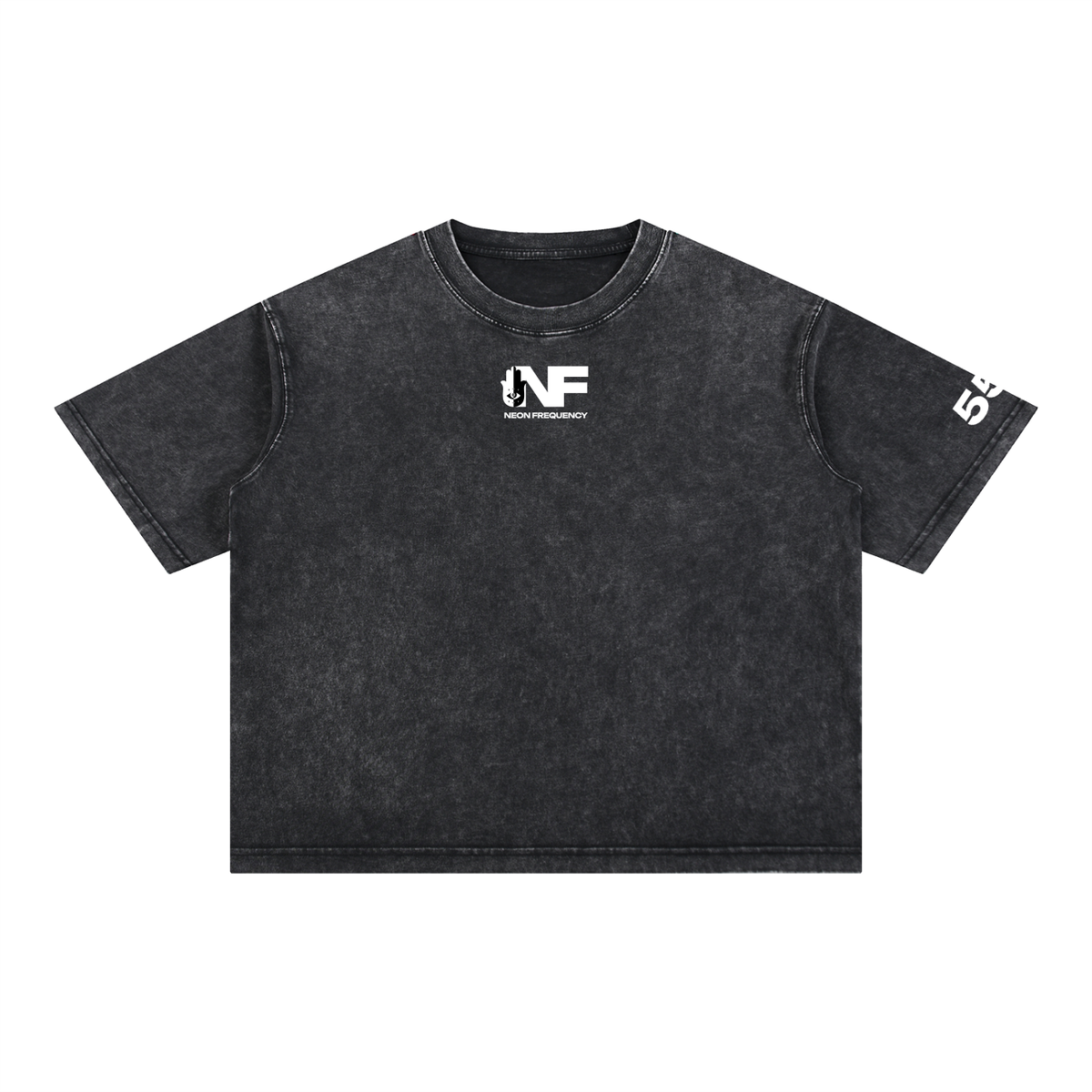 555 Feel it All Boxy Cotton Tee