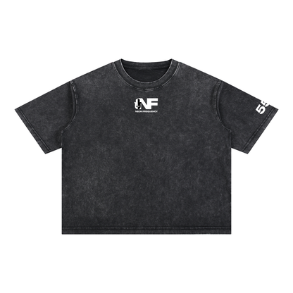 555 Feel it All Boxy Cotton Tee