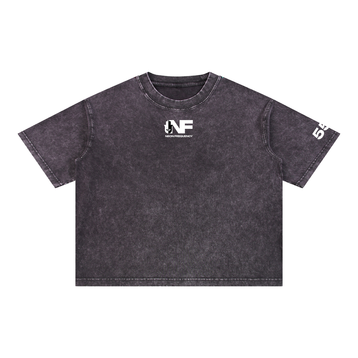 555 Feel it All Boxy Cotton Tee