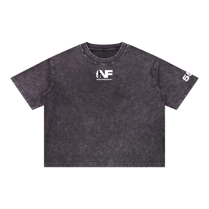 555 Feel it All Boxy Cotton Tee