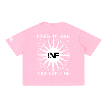 Mineral Wash Boxy Cotton T-Shirt