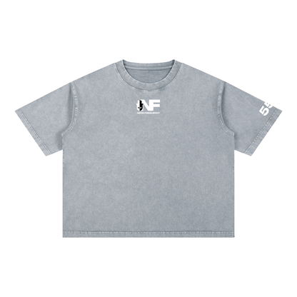 555 Feel it All Boxy Cotton Tee