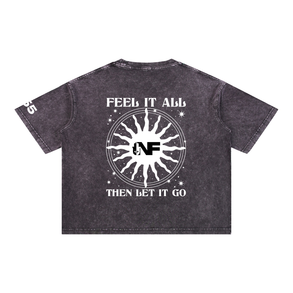 555 Feel it All Boxy Cotton Tee