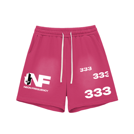 Sun Fade Angel No. Cotton Shorts