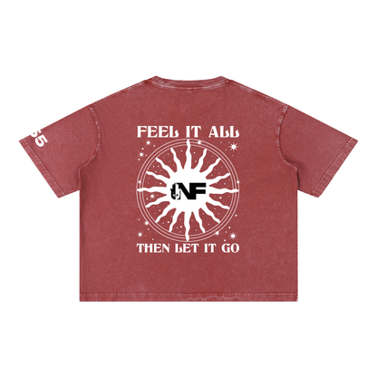 555 Feel it All Boxy Cotton Tee