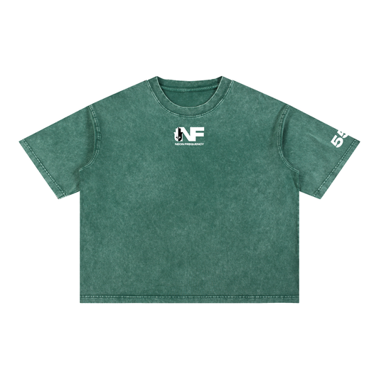555 Feel it All Boxy Cotton Tee