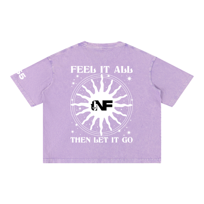 Mineral Wash Boxy Cotton T-Shirt