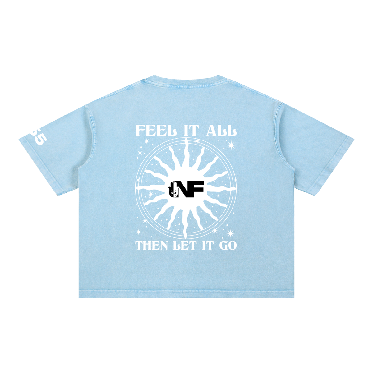 555 Feel it All Boxy Cotton Tee