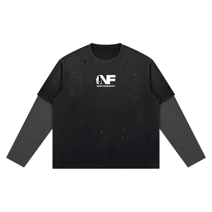 Unisex Vintage Energy Layered Tee