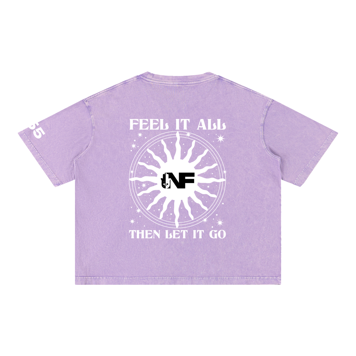 555 Feel it All Boxy Cotton Tee