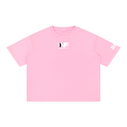 555 Feel it All Boxy Cotton Tee