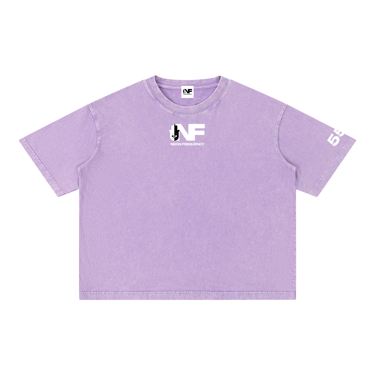 Mineral Wash Boxy Cotton T-Shirt