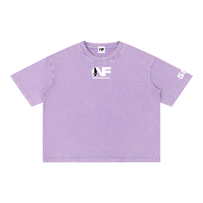 Mineral Wash Boxy Cotton T-Shirt