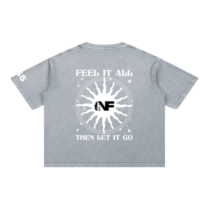 555 Feel it All Boxy Cotton Tee