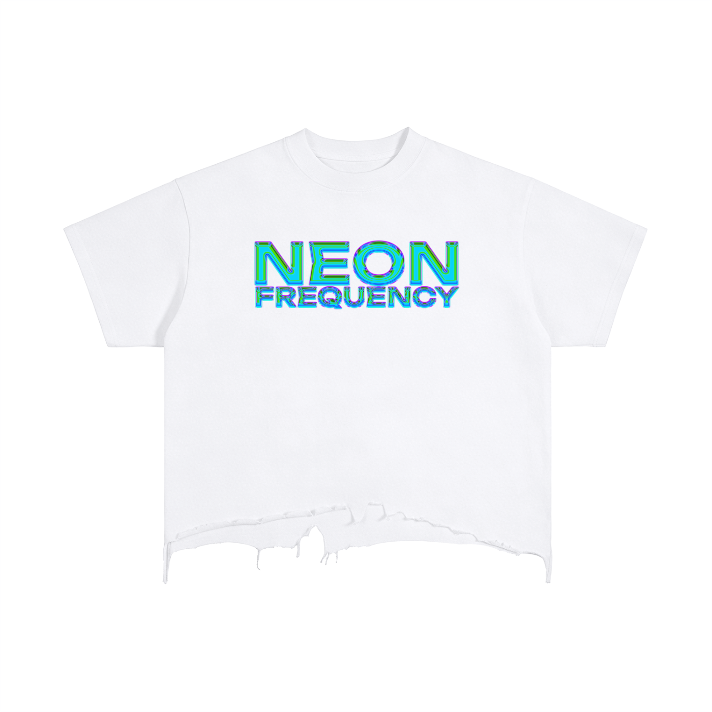 Vintage Neon Frequency T-Shirt