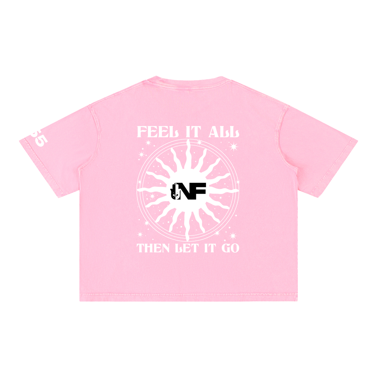 555 Feel it All Boxy Cotton Tee