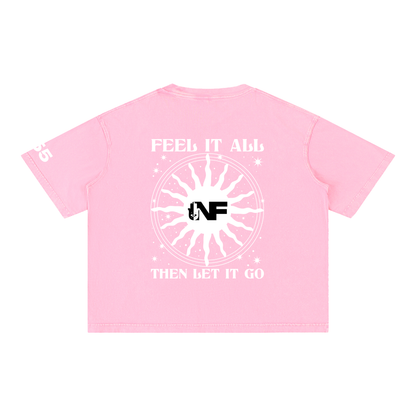 555 Feel it All Boxy Cotton Tee