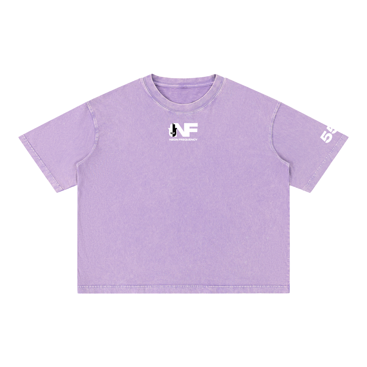 555 Feel it All Boxy Cotton Tee