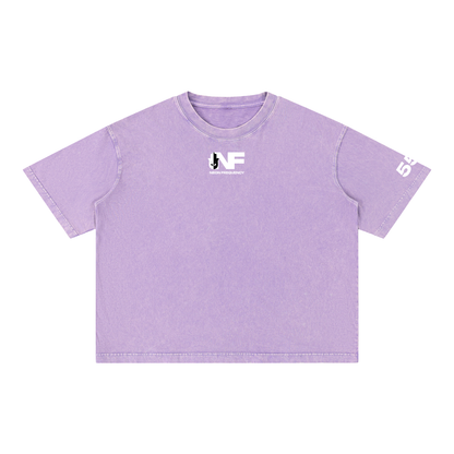 555 Feel it All Boxy Cotton Tee
