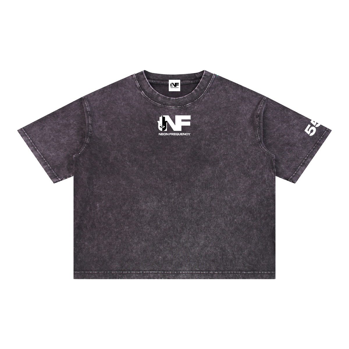 Mineral Wash Boxy Cotton T-Shirt