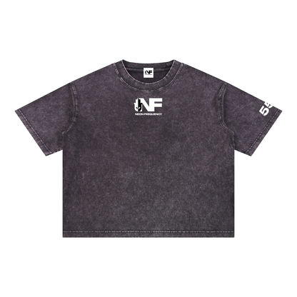 Mineral Wash Boxy Cotton T-Shirt