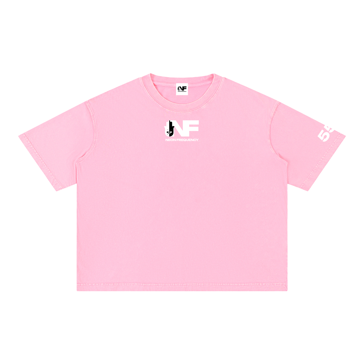 Mineral Wash Boxy Cotton T-Shirt