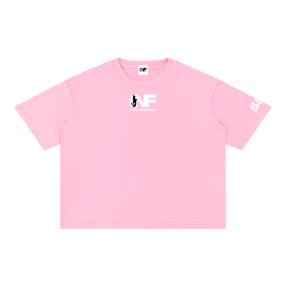 Mineral Wash Boxy Cotton T-Shirt
