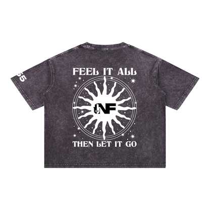 Mineral Wash Boxy Cotton T-Shirt