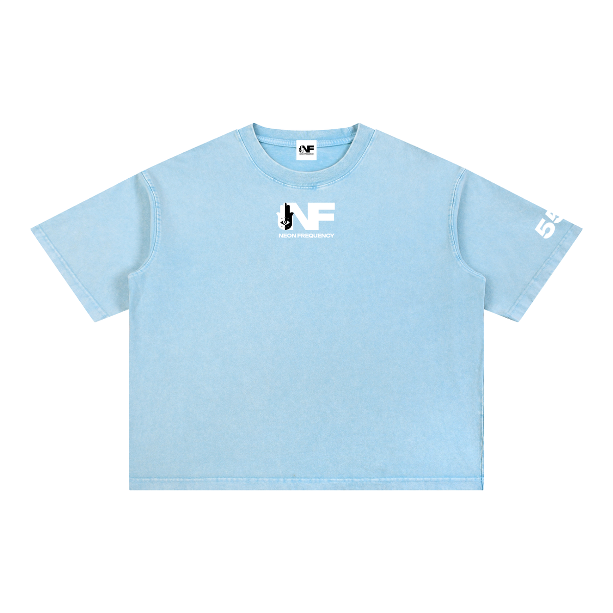 Mineral Wash Boxy Cotton T-Shirt