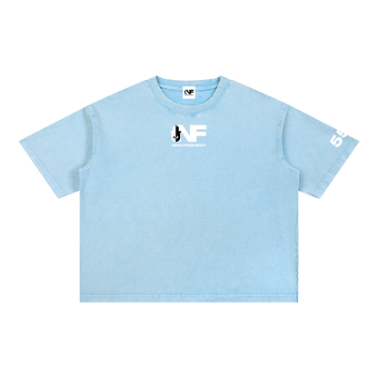 Mineral Wash Boxy Cotton T-Shirt
