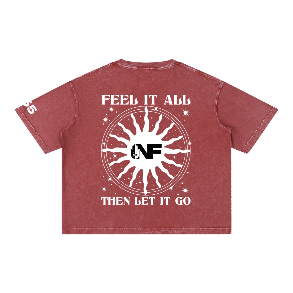 Mineral Wash Boxy Cotton T-Shirt