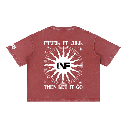Mineral Wash Boxy Cotton T-Shirt