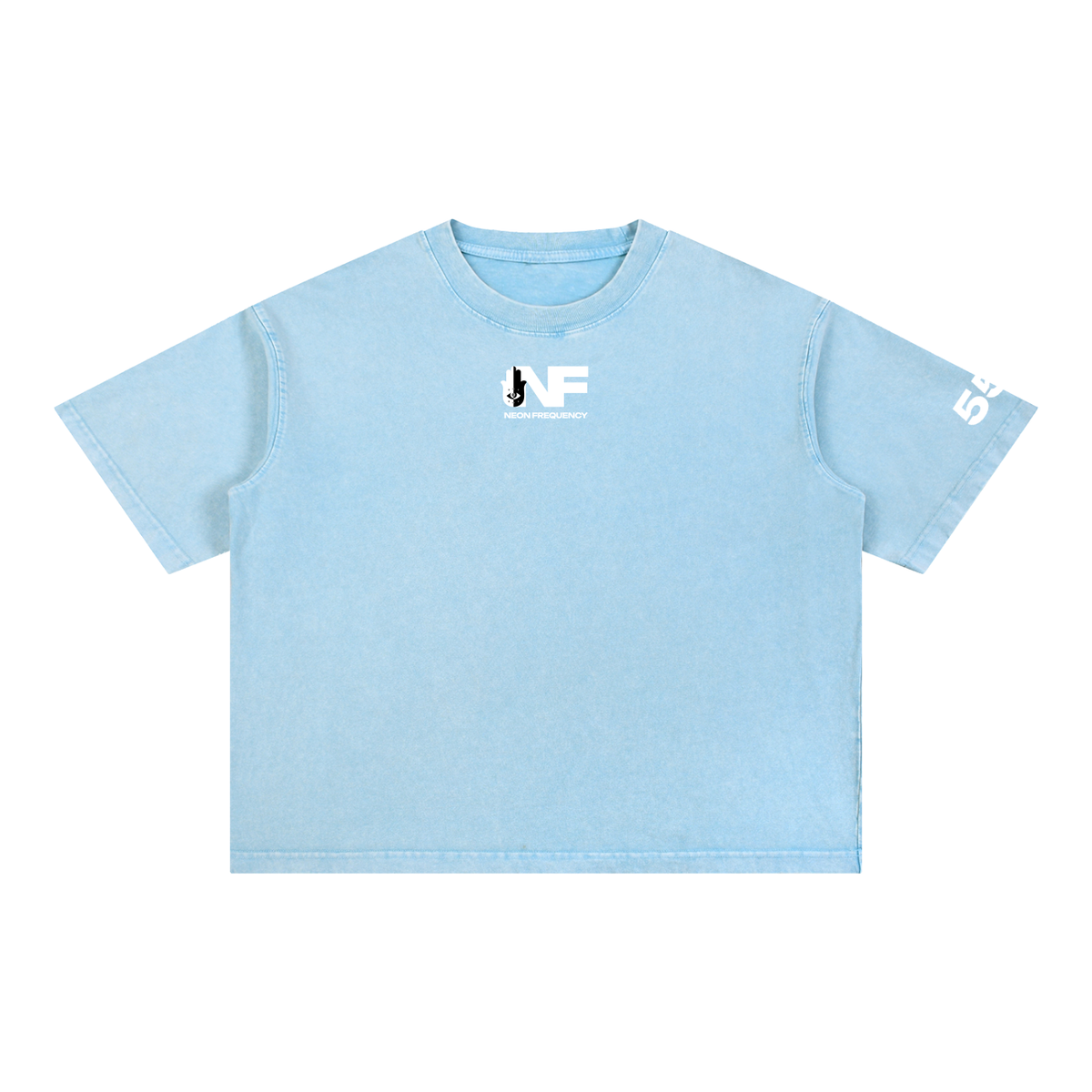 555 Feel it All Boxy Cotton Tee
