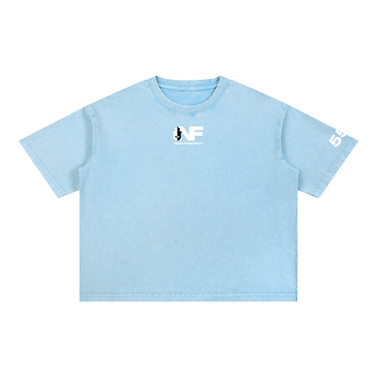555 Feel it All Boxy Cotton Tee